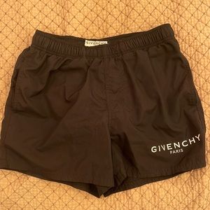Men’s Givenchy Swim Trunk Black Medium